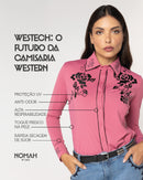Camisa Tecnológica Arizona Rosa