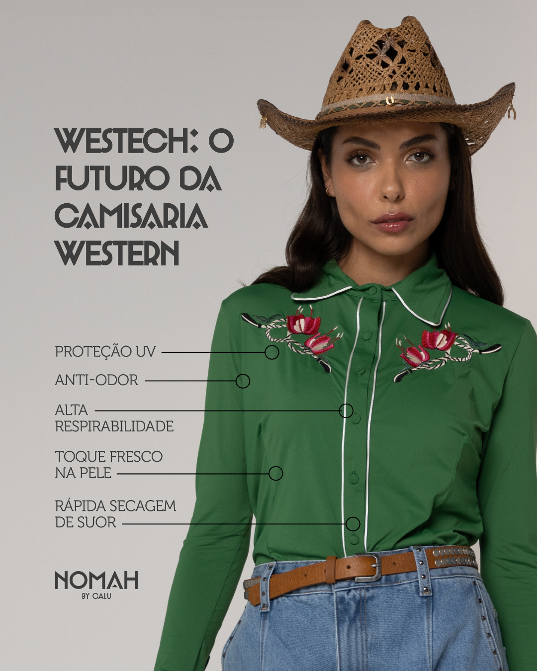 Camisa Tecnológica Sonoma Verde