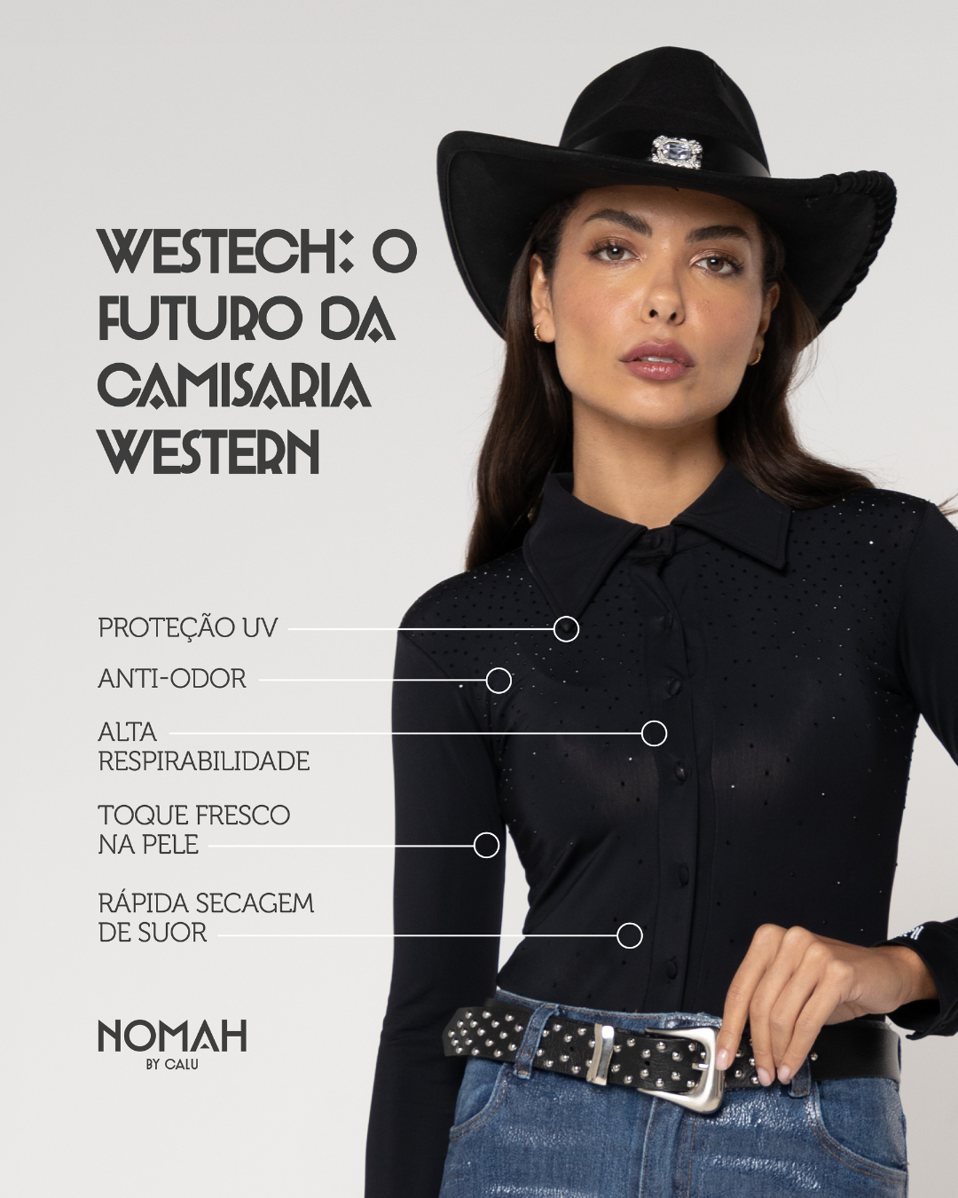 Body Tecnológico Capri Preto