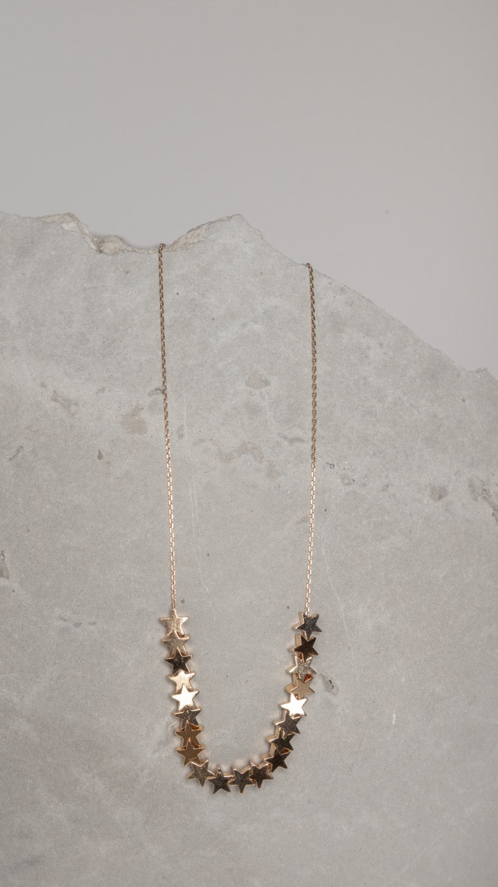 Colar Estrela Nômade Ouro