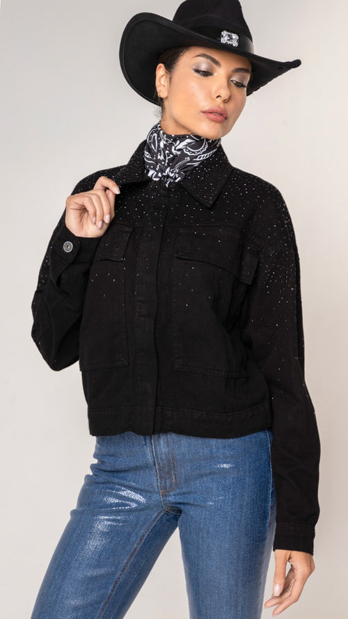 Jaqueta Nomah Sparkle Preta