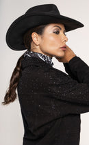 Jaqueta Nomah Sparkle Preta