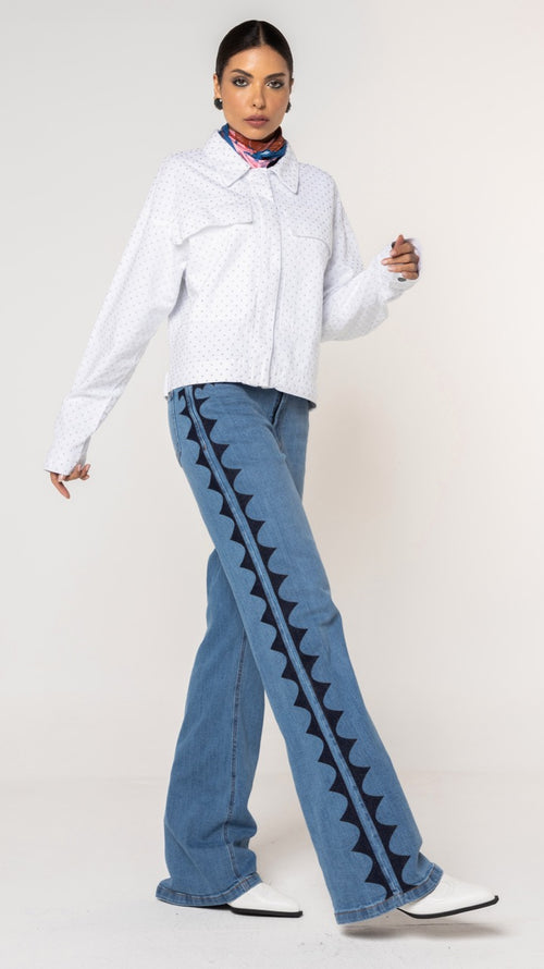 Jaqueta Nomah Sparkle Branca