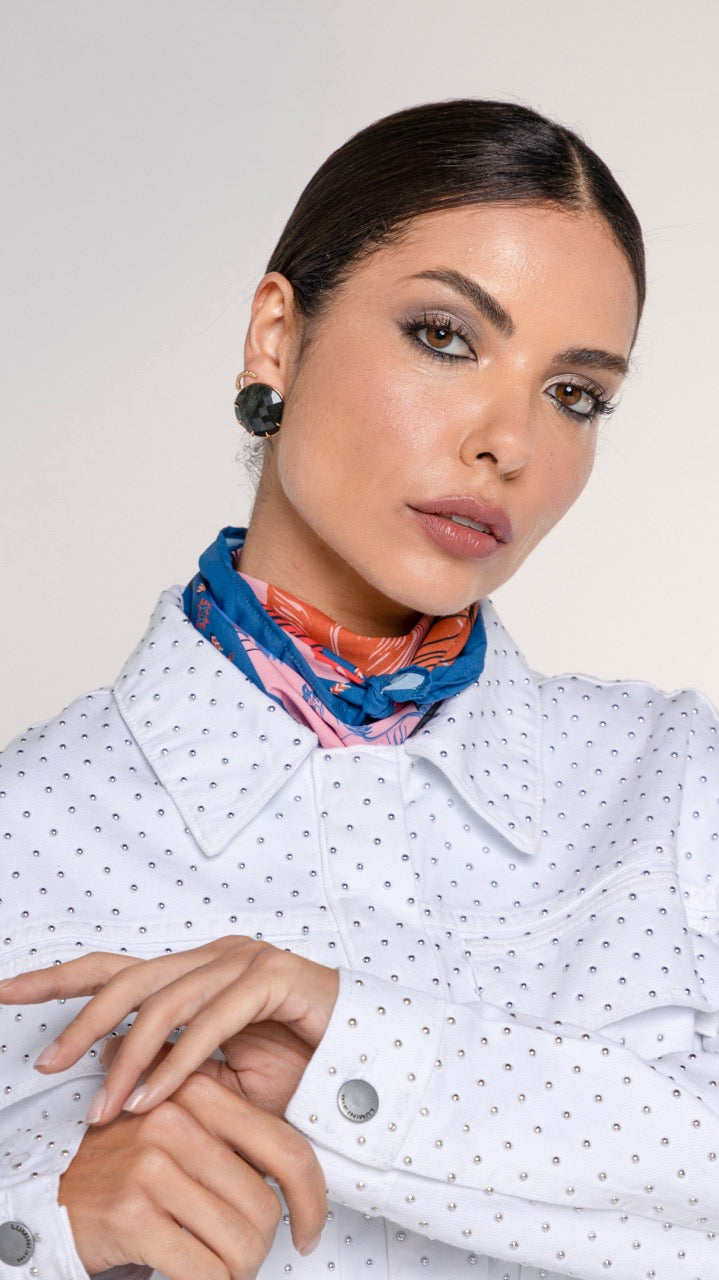 Jaqueta Nomah Sparkle Branca