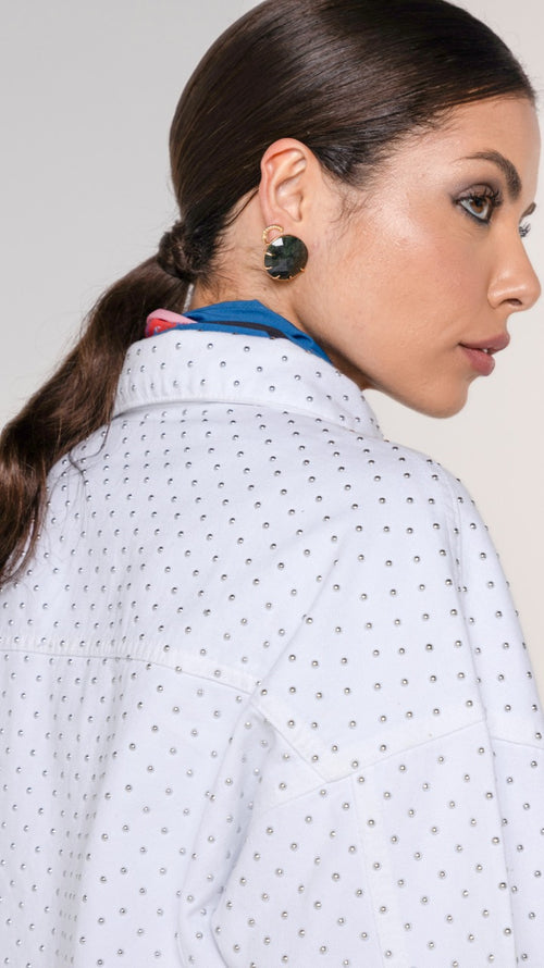 Jaqueta Nomah Sparkle Branca