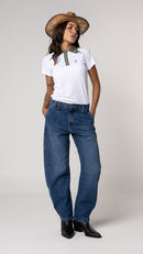 Polo Tecnológica Nomah Dream Branca e Verde