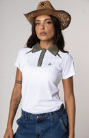 Polo Tecnológica Nomah Dream Branca e Verde