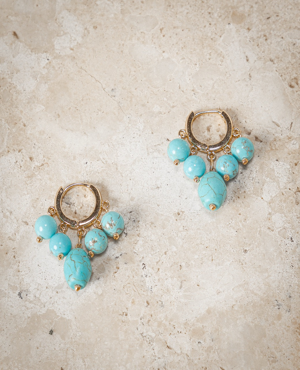 Brinco Shimmer Turquesa