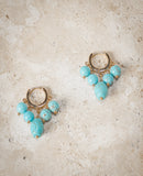 Brinco Shimmer Turquesa