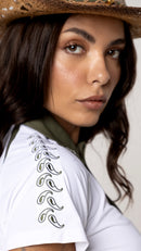 Polo Tecnológica Nomah Dream Branca e Verde