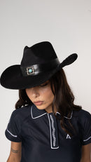 Chapéu On the Rocks Preto e Turquesa