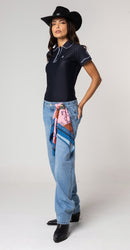 Lenço Wild West Rosa