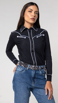 Camisa Tecnológica Austin Preta