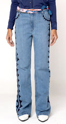 Calça Jeans Flare Clara