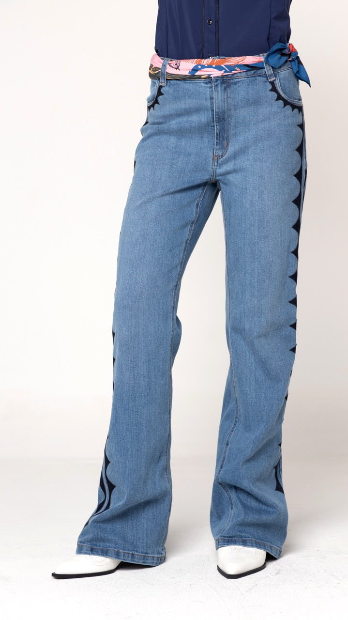 Lenço Wild West Rosa