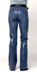 Calça Jeans Flare Escura