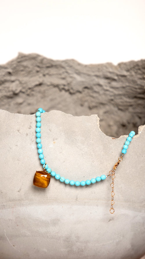 Colar Canyon Turquesa