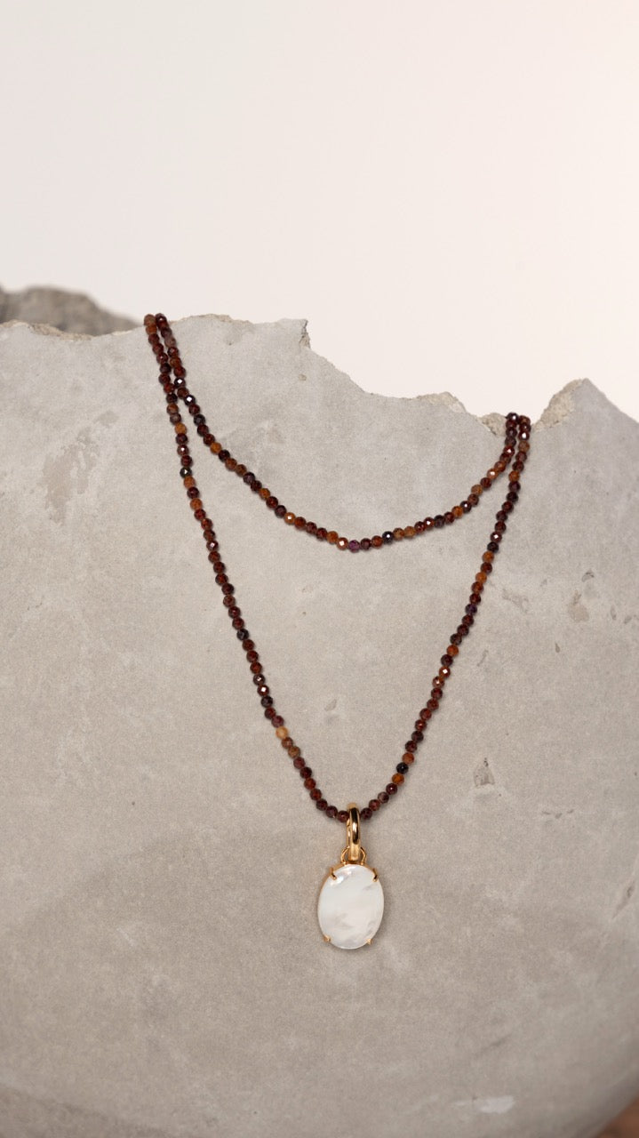 Colar Mystic Road Marrom