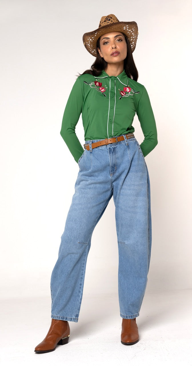 Camisa Tecnológica Sonoma Verde