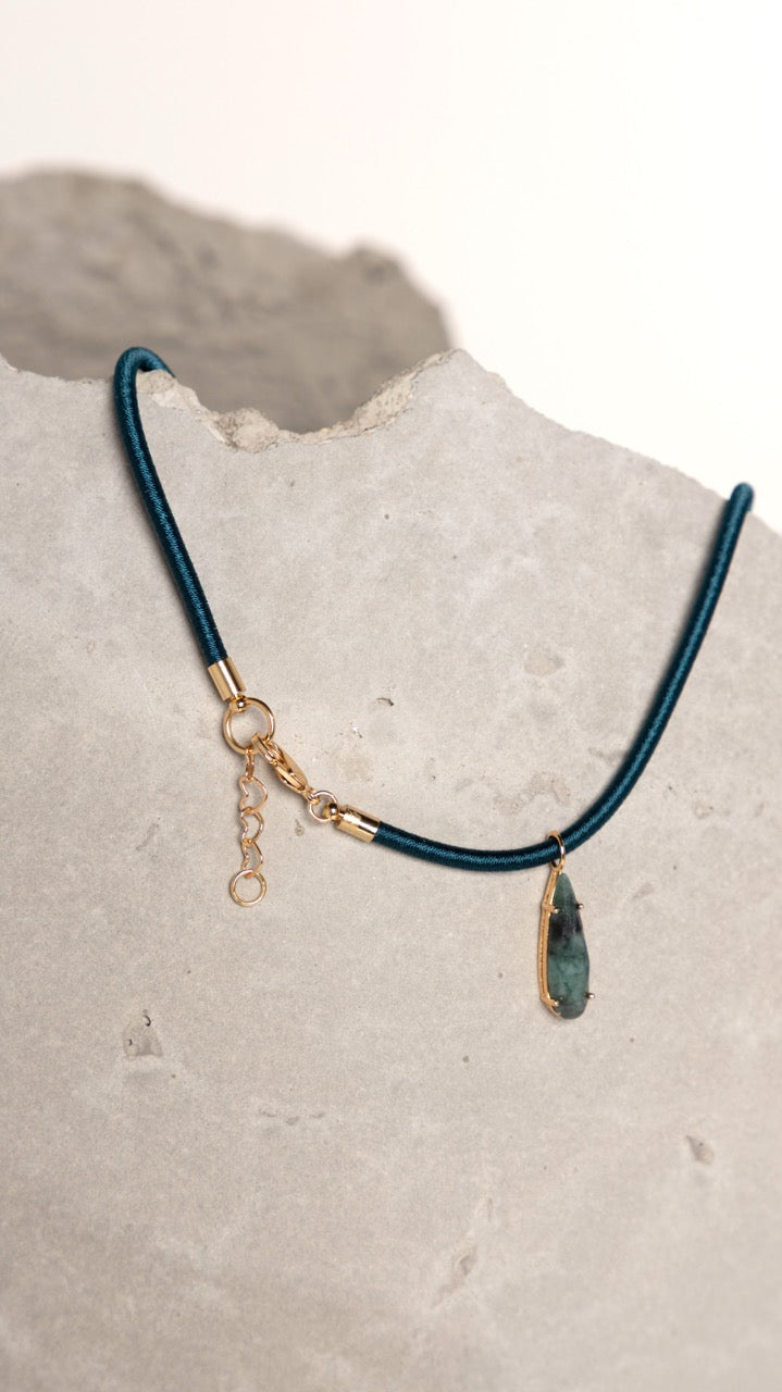 Colar Savanna Marinho