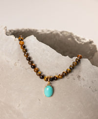 Colar Aurora Dust Marrom