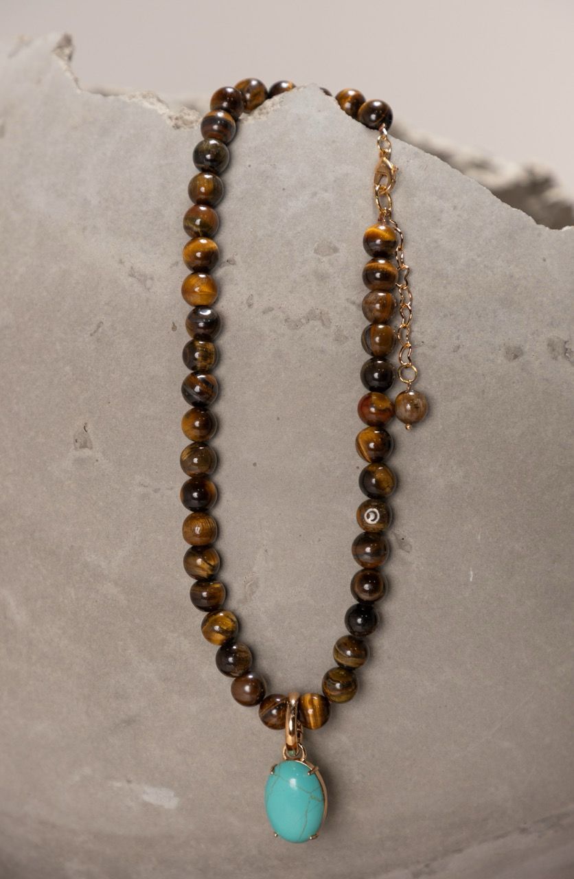 Colar Aurora Dust Marrom