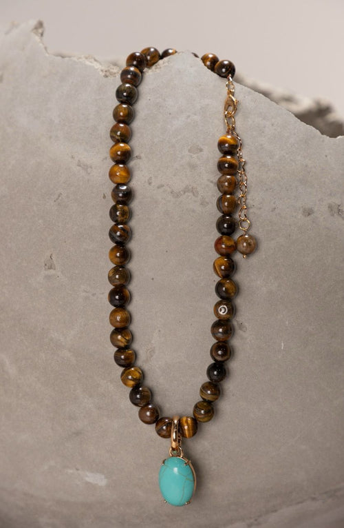 Colar Aurora Dust Marrom