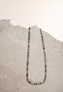 Colar Wild Stone Cinza